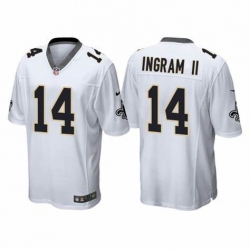 Men Nike New Orleans Saints Mark Ingram II #14 White Limited jersey