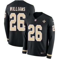 Mens Nike New Orleans Saints 26 P. J. Williams Limited OliveGold 2017 Salute to Service NFL Jersey