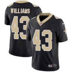 Mens Nike New Orleans Saints 43 Marcus Williams Black Team Color Vapor Untouchable Limited Player NFL Jersey