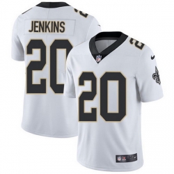 Nike Saints 20 Janoris Jenkins White Men Stitched NFL Vapor Untouchable Limited Jersey