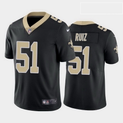 men cesar ruiz new orleans saints black vapor limited jersey 