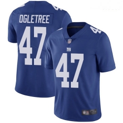 Giants 47 Alec Ogletree Royal Blue Team Color Men Stitched Football Vapor Untouchable Limited Jersey