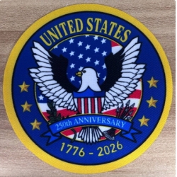 Men New York Giants United States 1776 2026 250 Anniversary Patch Biaog