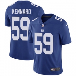 Nike Giants #59 Devon Kennard Royal Blue Team Color Mens Stitched NFL Vapor Untouchable Limited Jersey