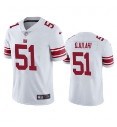 Youth New York Giants 51 Azeez Ojulari White Vapor Untouchable Limited Stitched Jersey