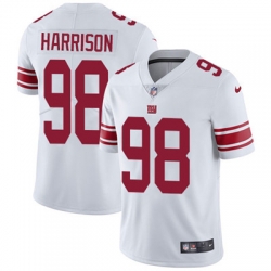 Youth Nike Giants #98 Damon Harrison White Stitched NFL Vapor Untouchable Limited Jersey