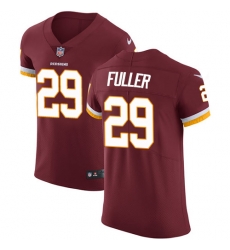 Men Nike Redskins #29 Kendall Fuller Burgundy Red Team Color Stitched NFL Vapor Untouchable Elite Jersey