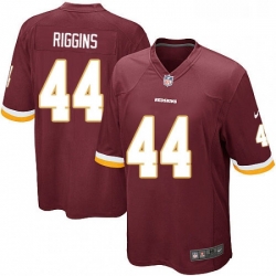 Mens Nike Washington Redskins 44 John Riggins Game Burgundy Red Team Color NFL Jersey