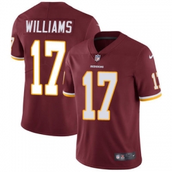 Nike Redskins #17 Doug Williams Burgundy Red Team Color Mens Stitched NFL Vapor Untouchable Limited Jersey