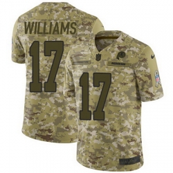 Nike Redskins #17 Doug Williams Camo Mens Stitched NFL Limited 2018 Salute To Service Jersey