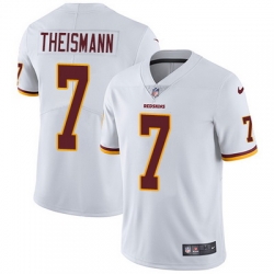 Nike Redskins #7 Joe Theismann White Mens Stitched NFL Vapor Untouchable Limited Jersey