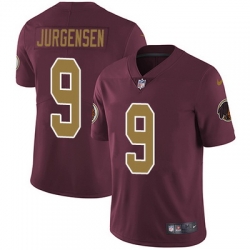 Nike Redskins #9 Sonny Jurgensen Burgundy Red Alternate Mens Stitched NFL Vapor Untouchable Limited Jersey