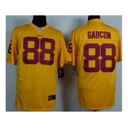 Nike Washington Redskins 88 Pierre Garcon Yellow Game NFL Jersey