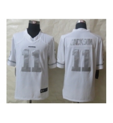 Nike washington redskins 11 DeSean Jackson White Game Platinum NFL Jersey