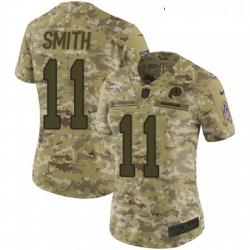 Womens Nike Washington Redskins 11 Alex Smith Limited Camo 2018 Salute to Service NFL Jersey