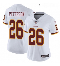 Womens Nike Washington Redskins 26 Adrian Peterson White Vapor Untouchable Limited Player NFL Jersey