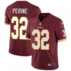 Youth Nike Redskins #32 Samaje Perine Burgundy Red Alternate Stitched NFL Vapor Untouchable Limited Jersey