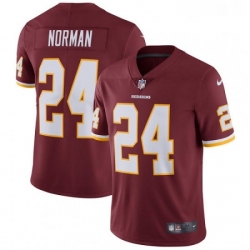 Youth Nike Washington Redskins 24 Josh Norman Elite Burgundy Red Team Color NFL Jersey