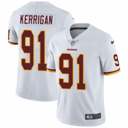 Youth Nike Washington Redskins 91 Ryan Kerrigan Elite White NFL Jersey