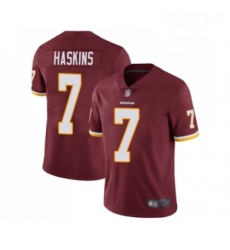 Youth Washington Redskins 7 Dwayne Haskins Burgundy Red Team Color Vapor Untouchable Limited Player Football Jersey