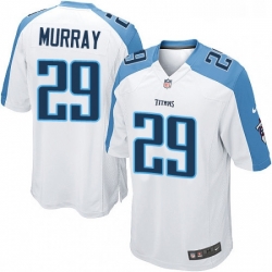 Mens Nike Tennessee Titans 29 DeMarco Murray Game White NFL Jersey