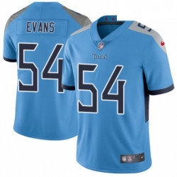 Mens Nike Tennessee Titans 54 Rashaan Evans Light Blue Alternate Vapor Untouchable Limited Player NFL Jersey