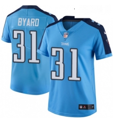 Womens Nike Tennessee Titans 31 Kevin Byard Light Blue Team Color Vapor Untouchable Limited Player NFL Jersey