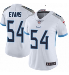 Womens Nike Tennessee Titans 54 Rashaan Evans White Vapor Untouchable Elite Player NFL Jersey