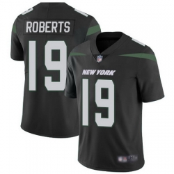 Jets #19 Andre Roberts Black Alternate Men Stitched Football Vapor Untouchable Limited Jersey