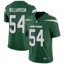 Jets #54 Avery Williamson Green Team Color Men Stitched Football Vapor Untouchable Limited Jersey