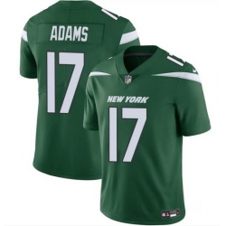 Men New York Jets 17 Davante Adams Green 2024 Vapor Untouchable Limited Stitched Jersey