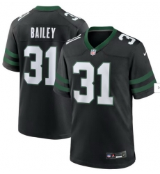 Men New York Jets 31 David Bailey Black 2026 Draft F U S E Vapor Untouchable Limited Stitched Jersey