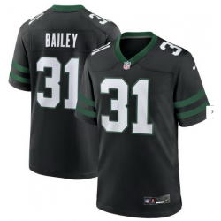 Men New York Jets 31 David Bailey Black 2026 Draft F U S E Vapor Untouchable Limited Stitched Jersey