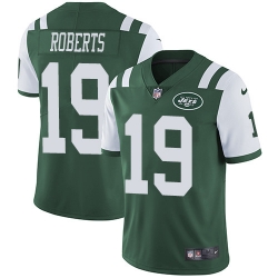 Nike Jets 19 Andre Roberts Green Team Color Mens Stitched NFL Vapor Untouchable Limited Jersey