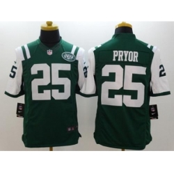 Nike New York Jets 25 Calvin Pryor Green Limited NFL Jersey