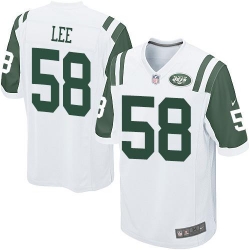 Nike Jets #58 Darron Lee White Youth Stitched NFL Elite Jersey