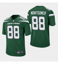 Youth New York Jets 88 Ty Montgomery Green Vapor Untouchable Limited Jersey