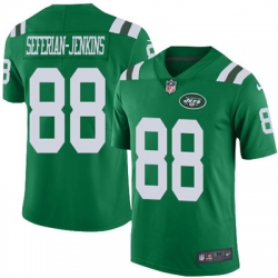 Youth Nike Jets #88 Austin Seferian Jenkins Green Stitched NFL Limited Rush Jersey