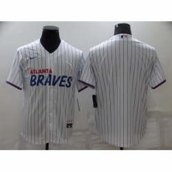 Men's Nike Atlanta Braves Blank White City Player Jersey