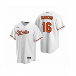 Youth Baltimore Orioles #16 Trey Mancini Nike White 2020 Replica Home Jersey