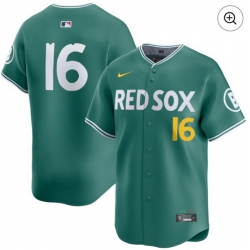 Men Boston Red Sox Jarren Duran #16 2025 City Connect Limited Player Jersey Green
