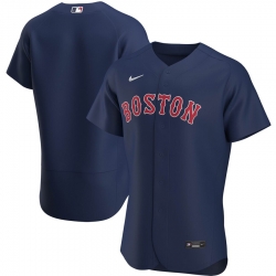 Men Boston Red Sox Men Nike Navy Alternate 2020 Flex Base MLB Jersey