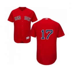 Mens Boston Red Sox 17 Nathan Eovaldi Red Alternate Flex Base Authentic Collection Baseball Jersey