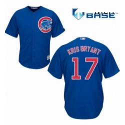 Mens Majestic Chicago Cubs 17 Kris Bryant Replica Royal Blue Alternate Cool Base MLB Jersey