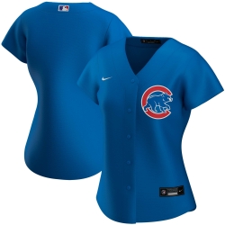 Chicago Cubs Nike Women Alternate 2020 MLB Team Jersey Royal