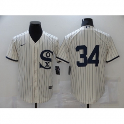 Men Chicago White Sox 34 Michael Kopech Cream Game 2021 Field of Dreams Jersey