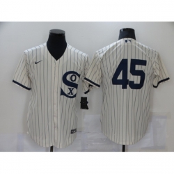 Men Chicago White Sox 45 Michael Jordan Cream Game 2021 Field of Dreams Jersey