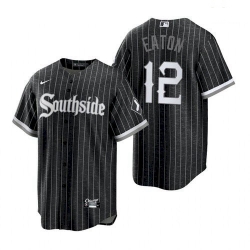 Men's Chicago White Sox Southside Adam Eaton Black 2021 Replica Jersey