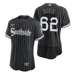 Women Chicago White Sox Southside Zack Burdi City Connect Authentic Jersey