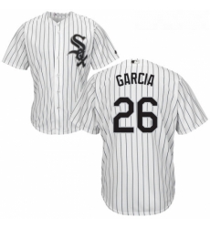 Youth Majestic Chicago White Sox 26 Avisail Garcia Authentic White Home Cool Base MLB Jersey